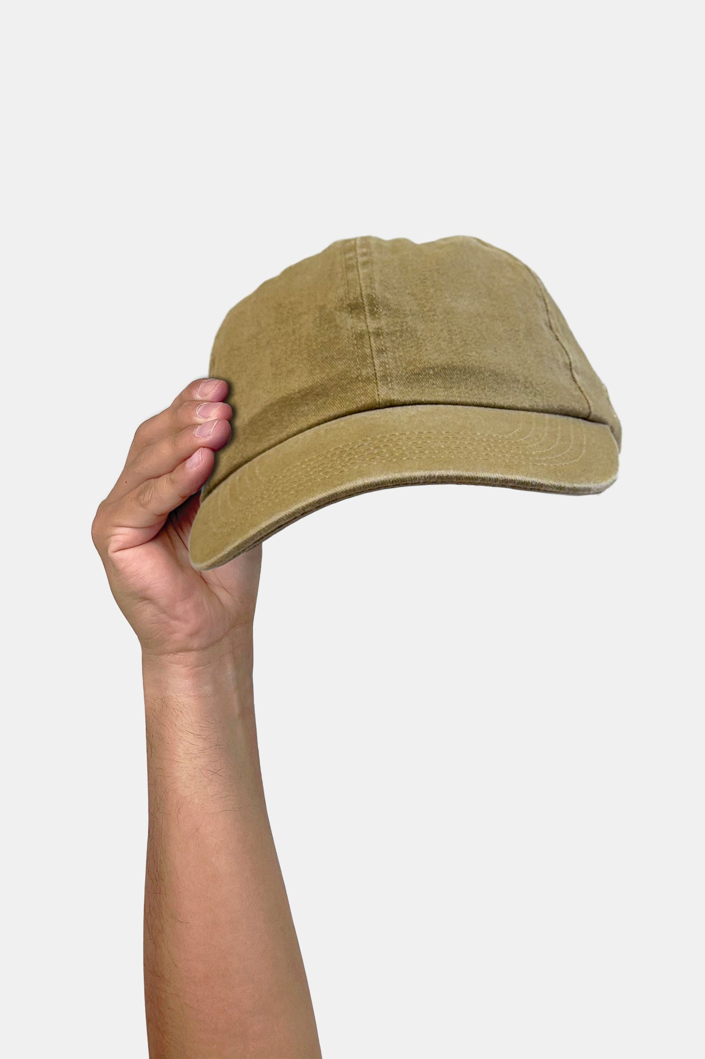 Gorro Sólido Khaki Wash