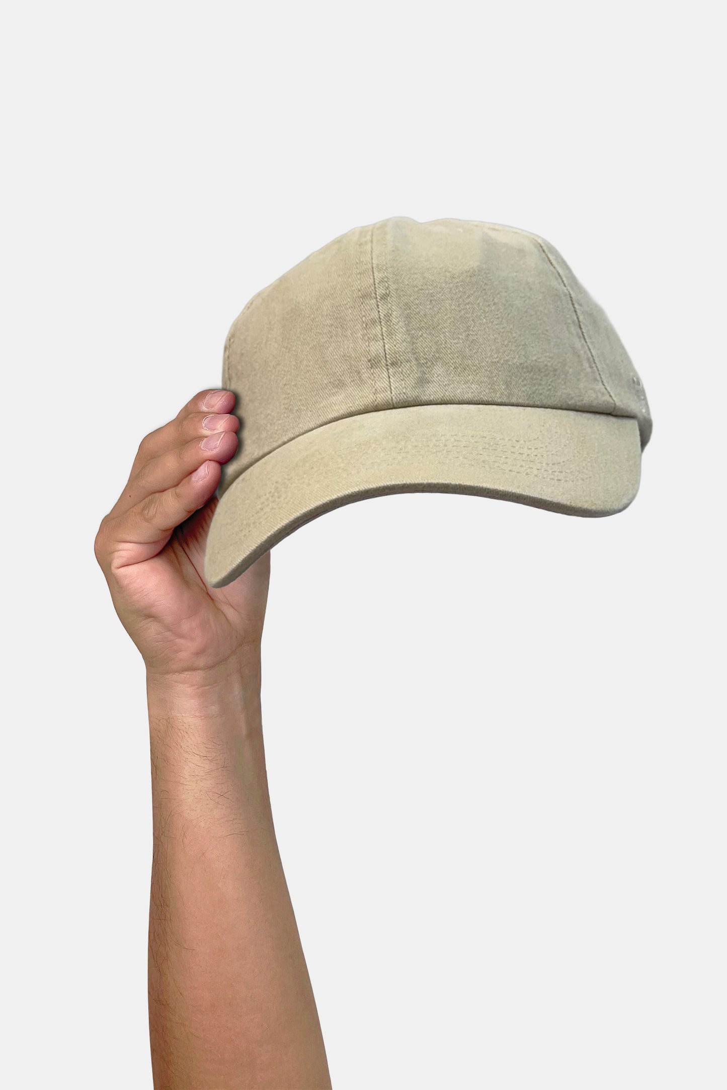 Gorro Sólido Beige Wash