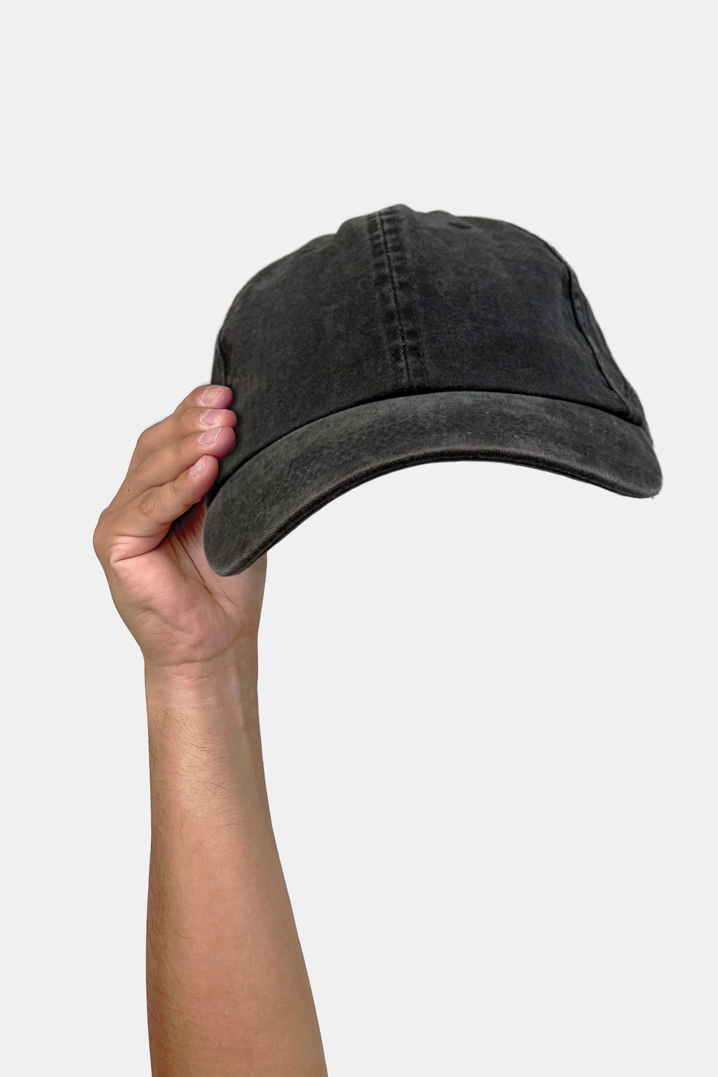 Gorro Sólido Negro Wash