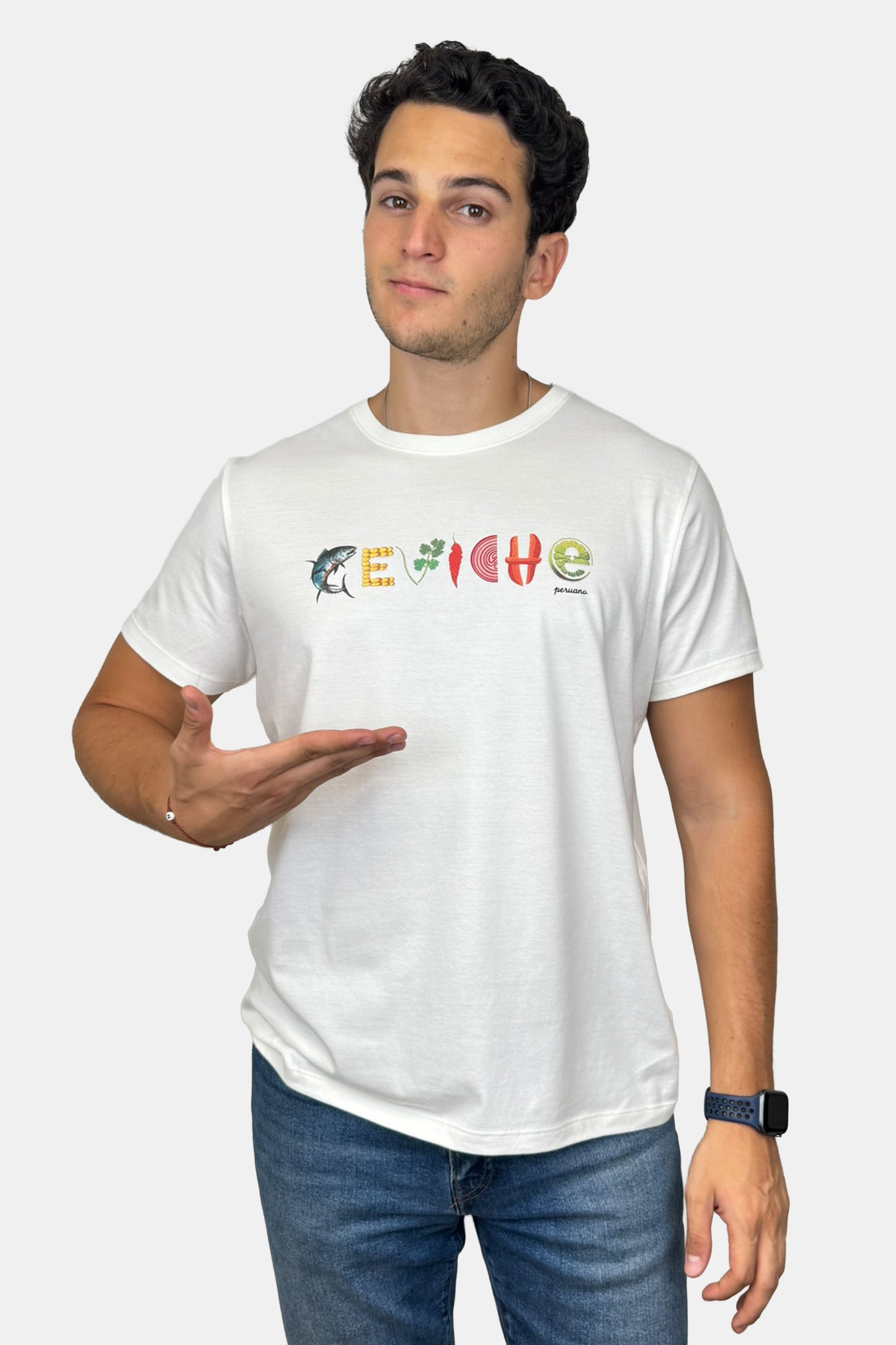 Polo Ceviche Peruano Ivory