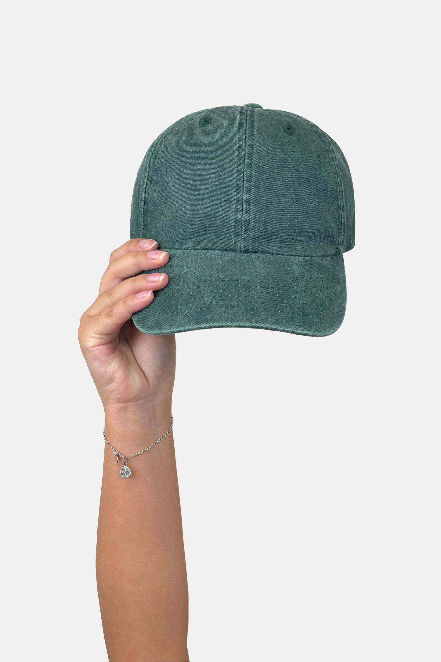 Gorro Sólido Verde Wash