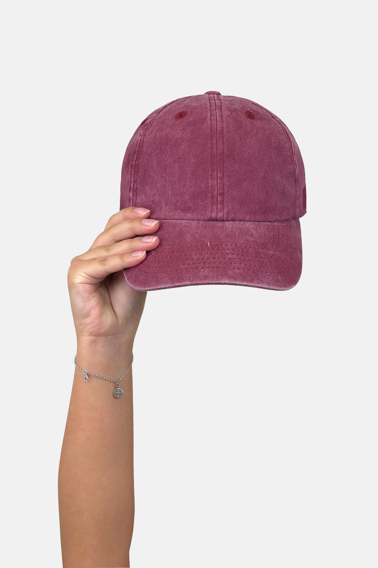 Gorro Sólido Guinda Wash