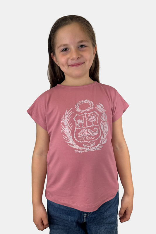 Crop Kids Escudo Blanco