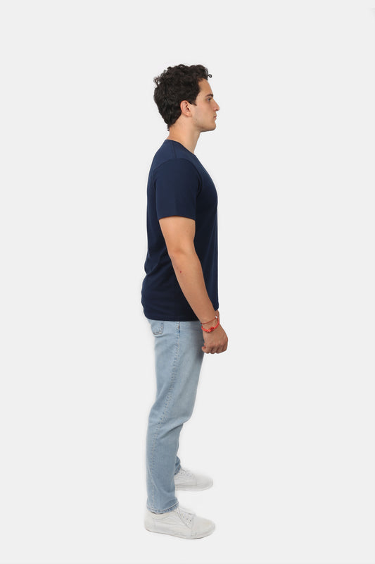 Polo_BSC Sólido_AZ (8152986157309)