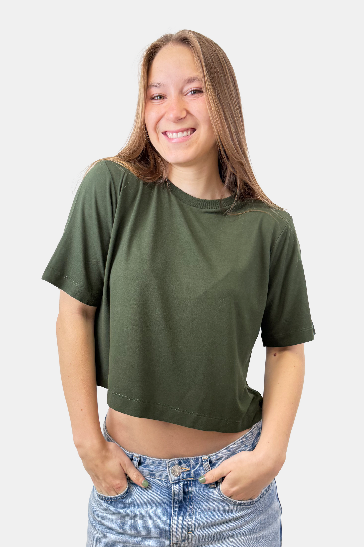 Crop Boxy fit Verde (8875101651197)