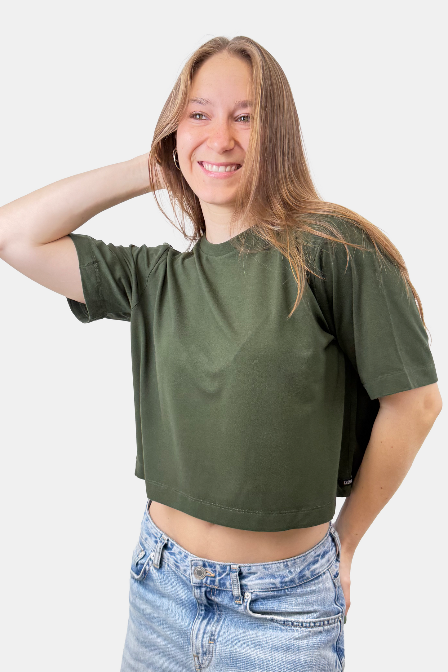 Crop Boxy fit Verde (8875101651197)