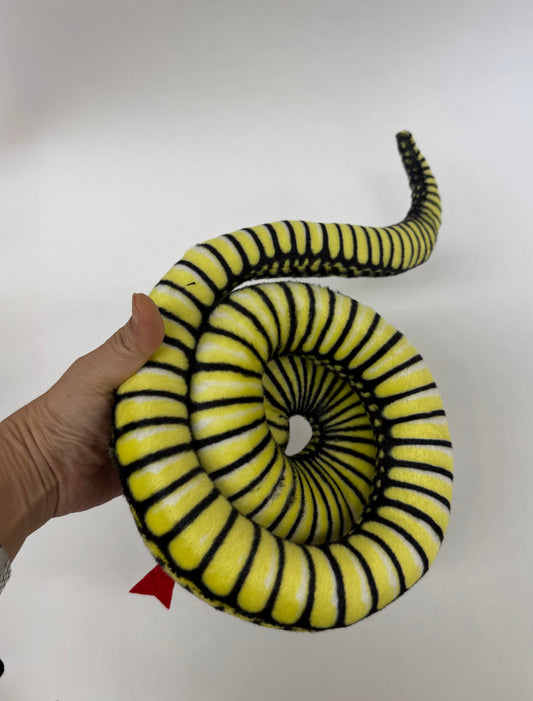 Peluche Serpiente amarilla