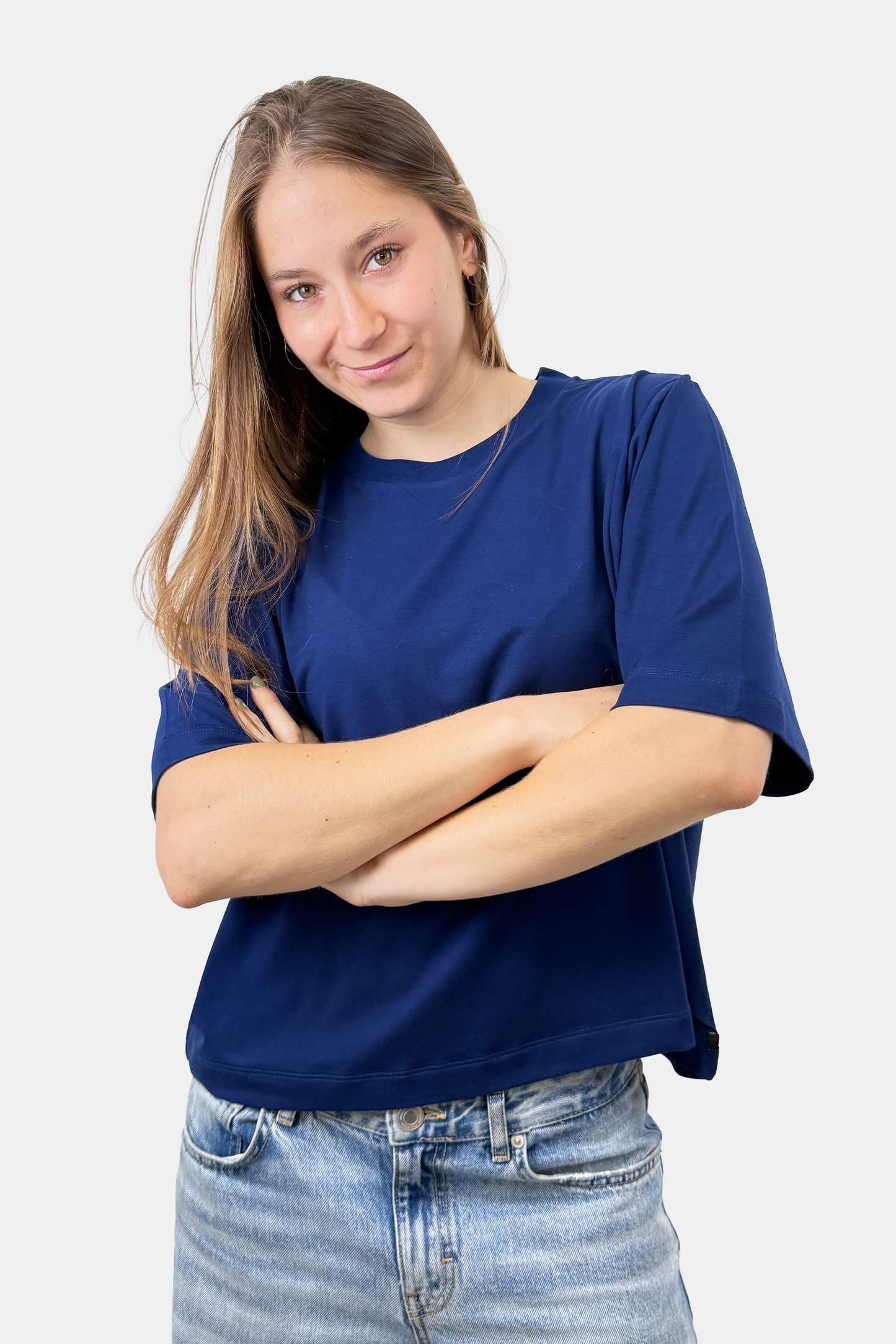 Crop Boxy fit azul (8875103486205)