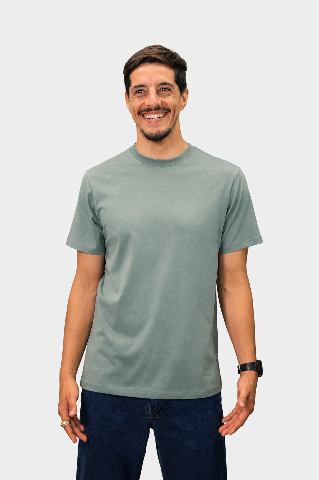 Polo Pima olivo