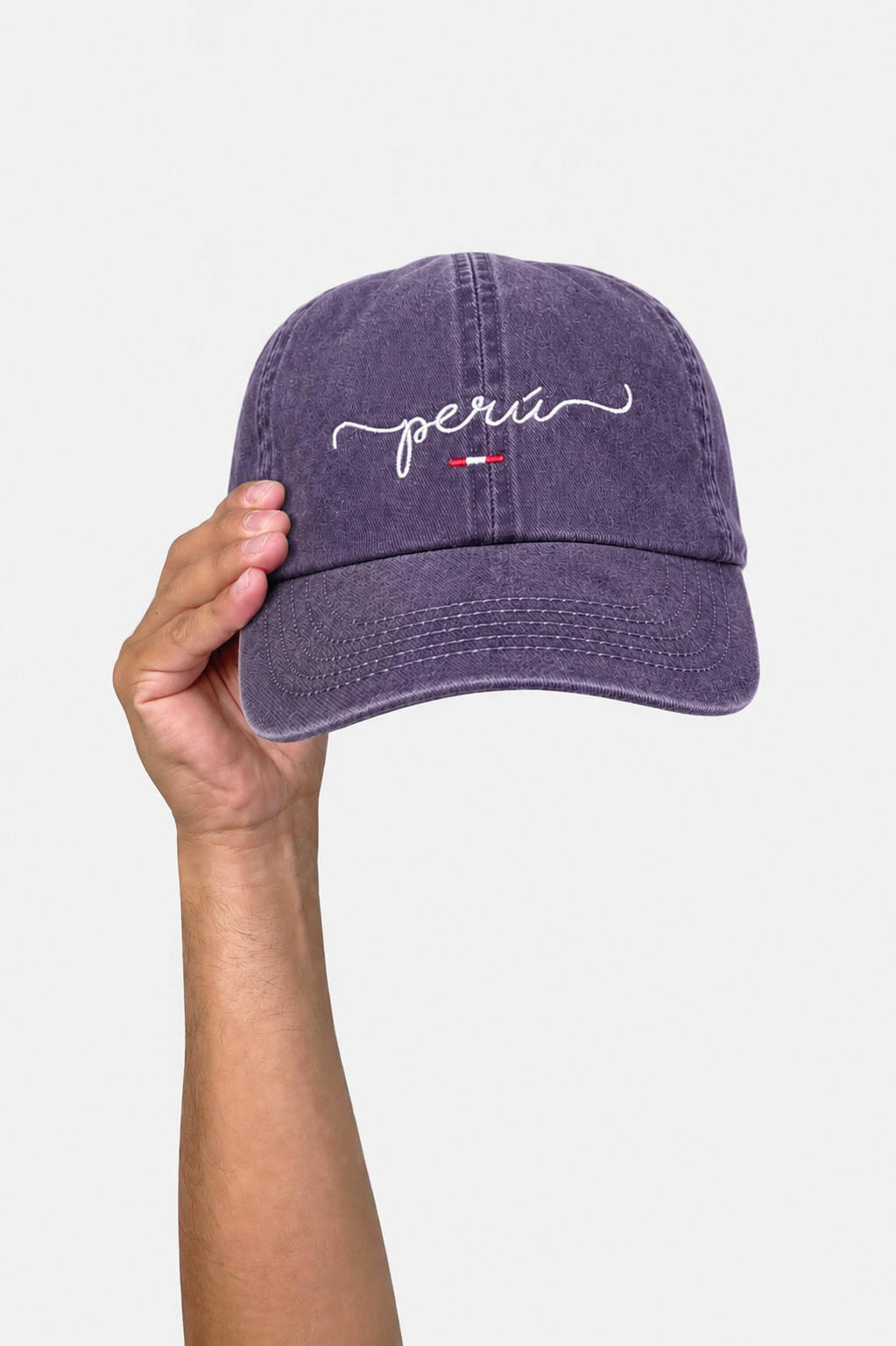 Gorro Perú 3D Morado