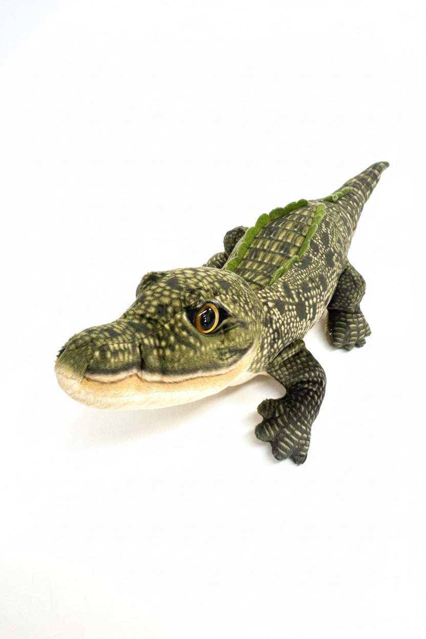 Peluche Cocodrilo verde