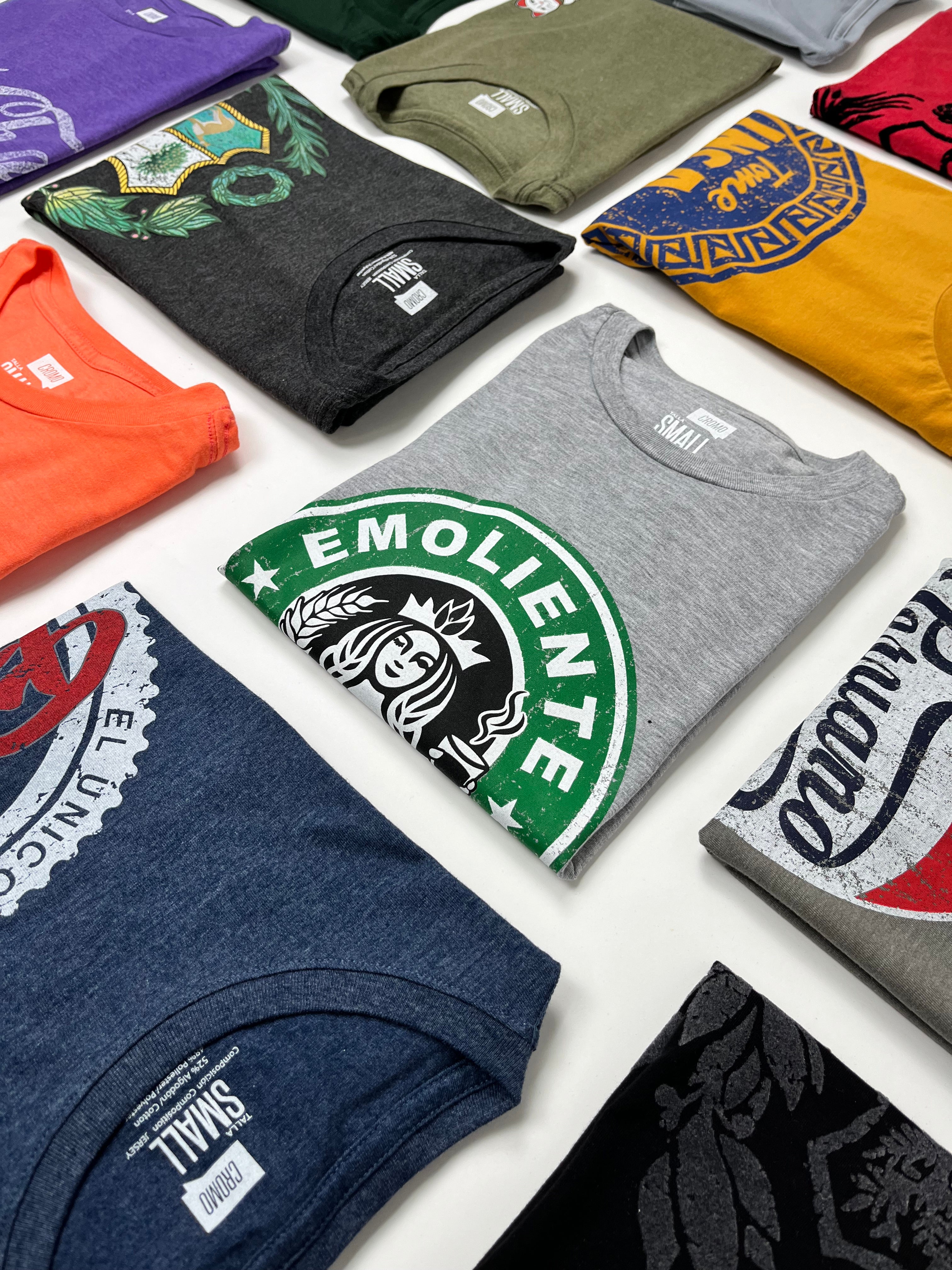 Polos 100% algodón, hechos en Perú. Mano de obra local
– CROMO