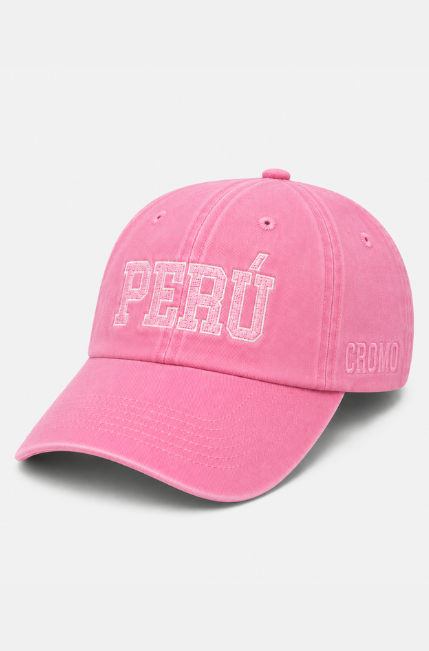 Gorro Perú Rosado Hueso