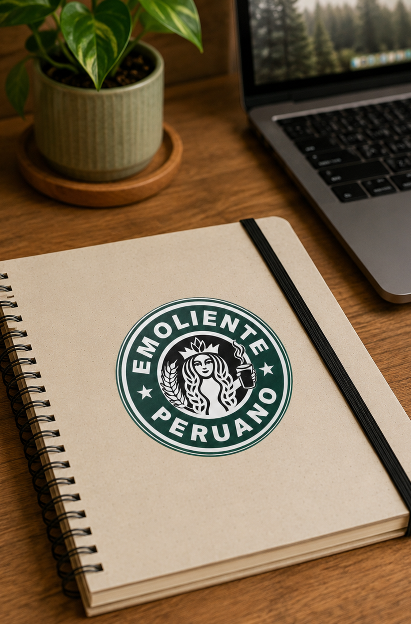 Sticker grande Emoliente