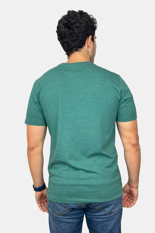 Polo Sólido verde hoja