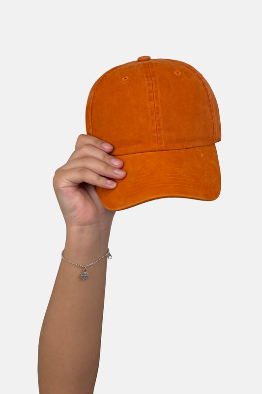 Gorro Sólido Naranja Wash