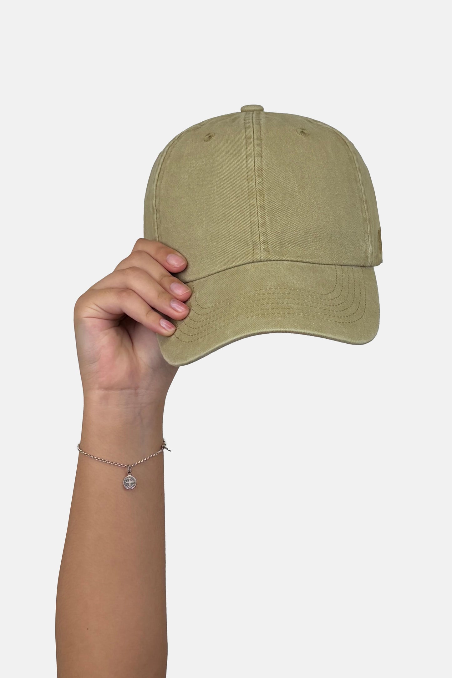 Gorro Sólido Khaki Wash
