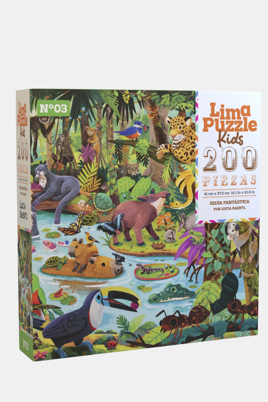 Rompecabeza Kids Selva fantástica