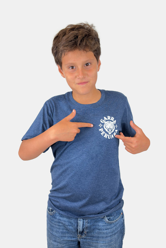 Polo Kids Garra Peruana Blanco