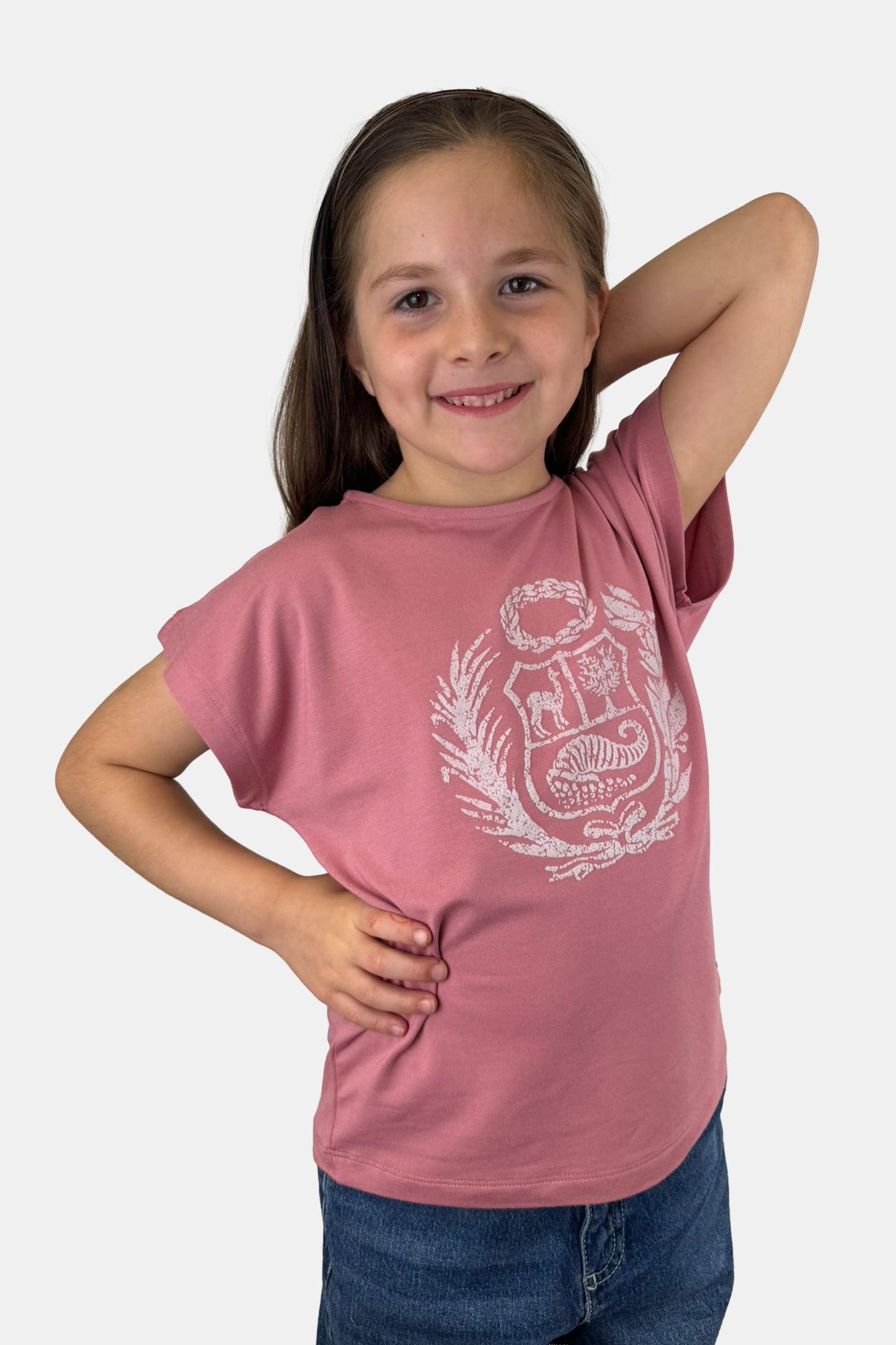 Crop Kids Escudo Blanco