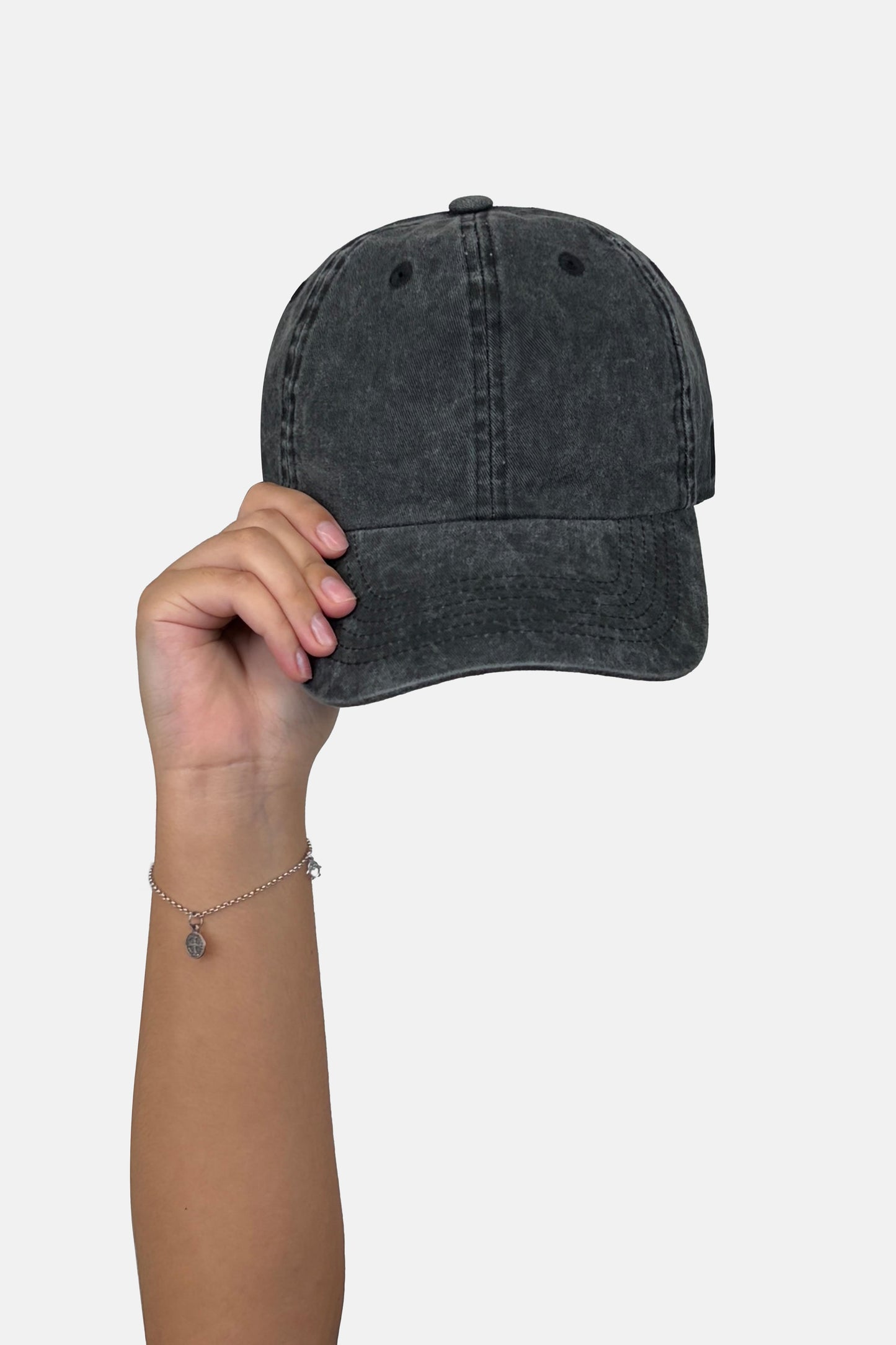 Gorro Sólido Negro Wash