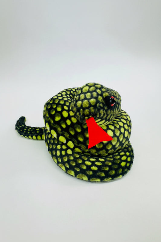 Peluche Serpiente verde