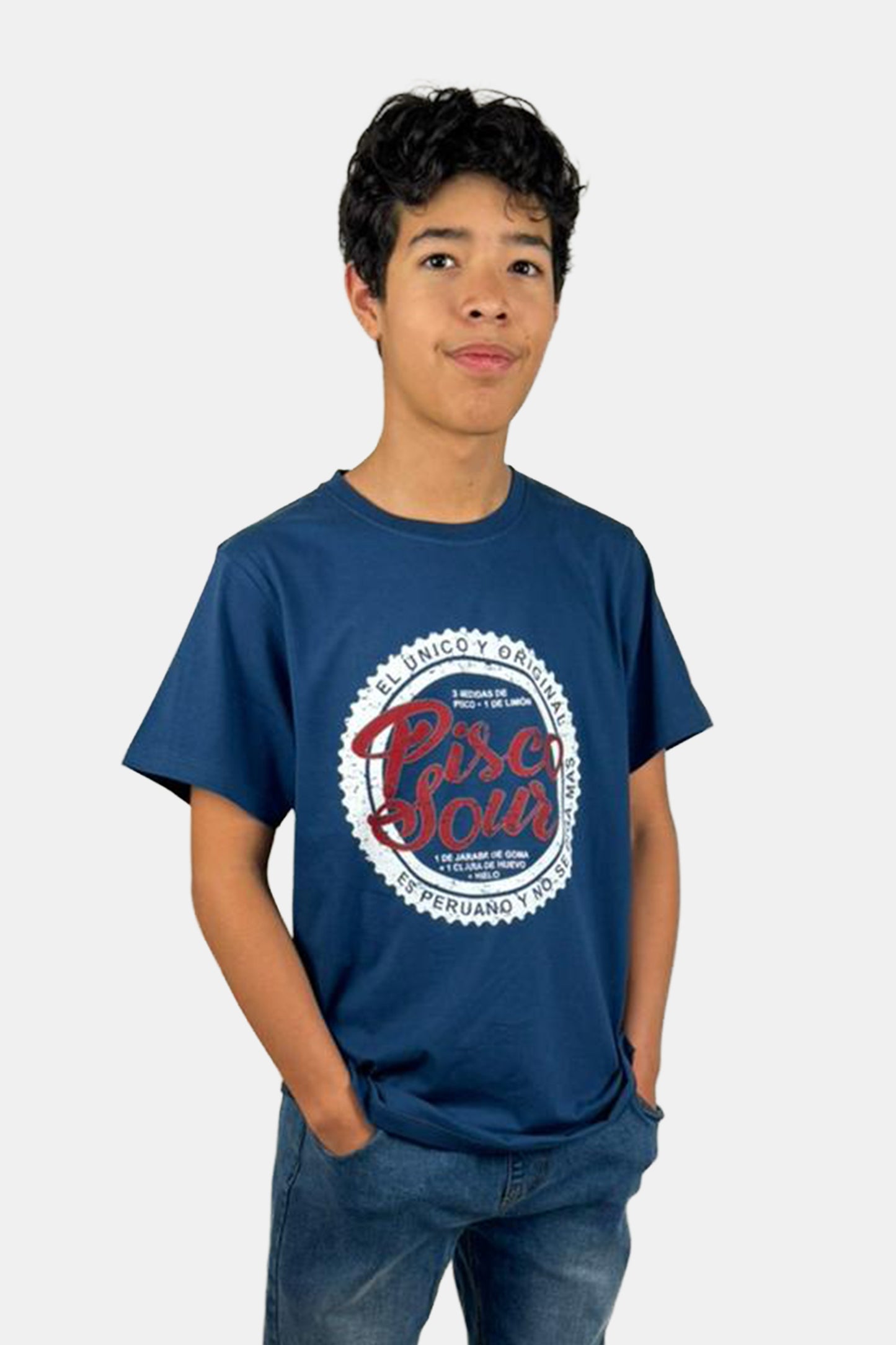 Polo Pisco Sour Azul Apache