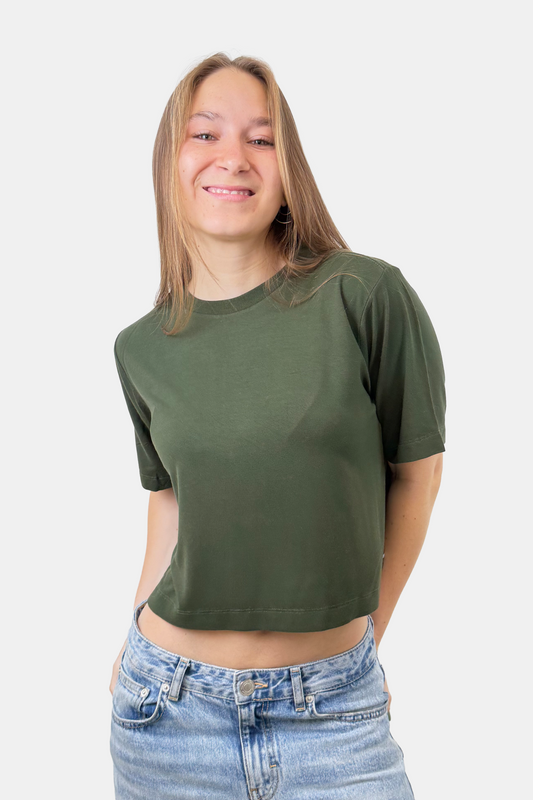 Crop Boxy fit Verde (8875101651197)