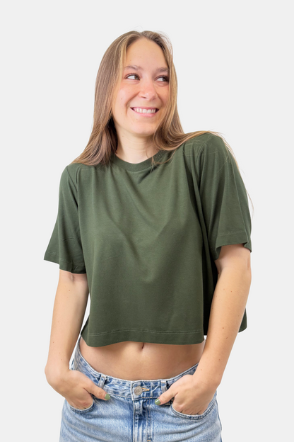Crop Boxy fit Verde (8875101651197)
