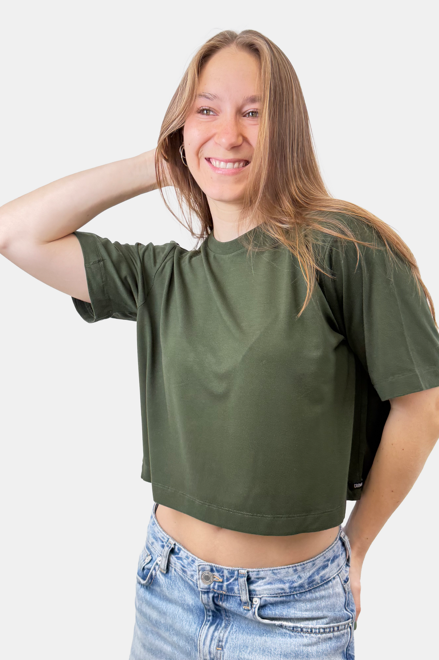 Crop Boxy fit Verde (8875101651197)