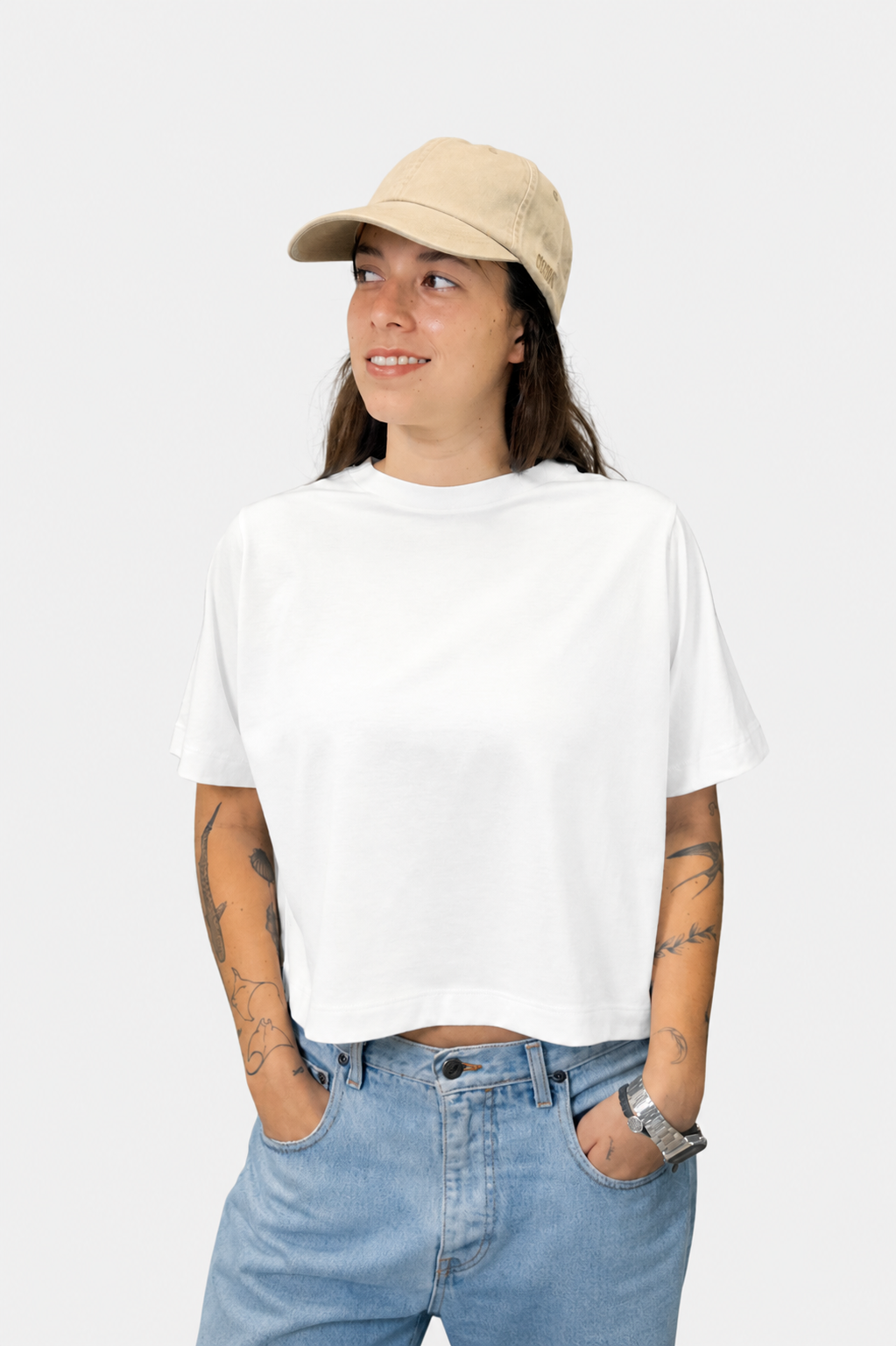 Polo mujer Pima Blanco