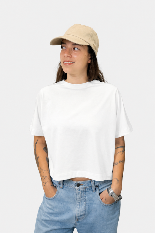 Polo mujer Pima Blanco
