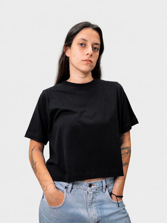 Polo mujer Pima Negro