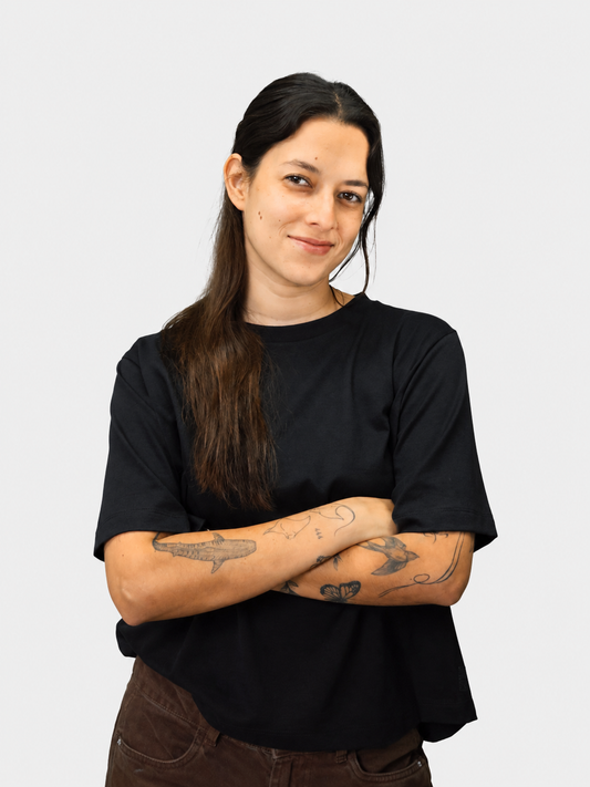Polo mujer Pima Negro