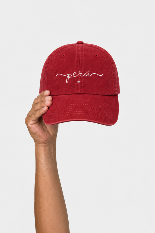 Gorro Perú 3D Fresa