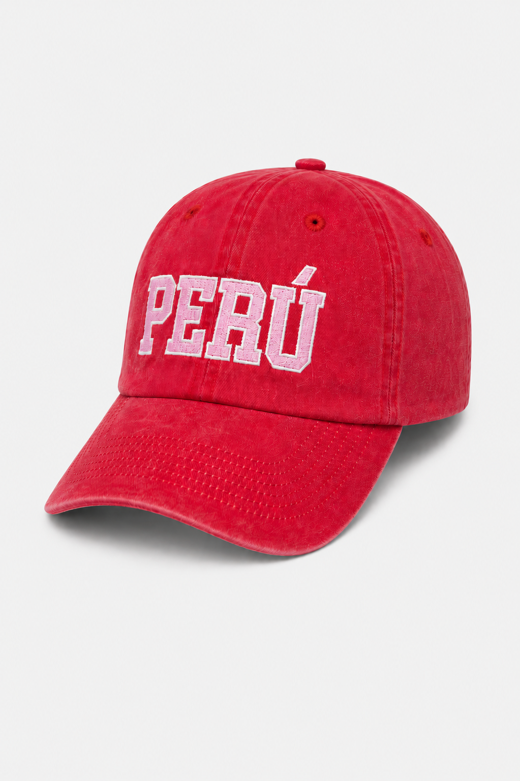 Gorro Perú fresa blanco