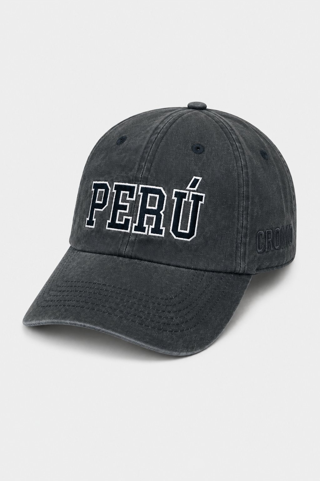 Gorro Perú negro gris
