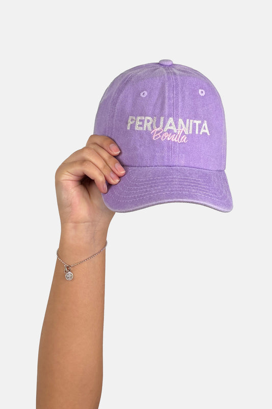 Gorro Kids Peruanita Bonita Lila