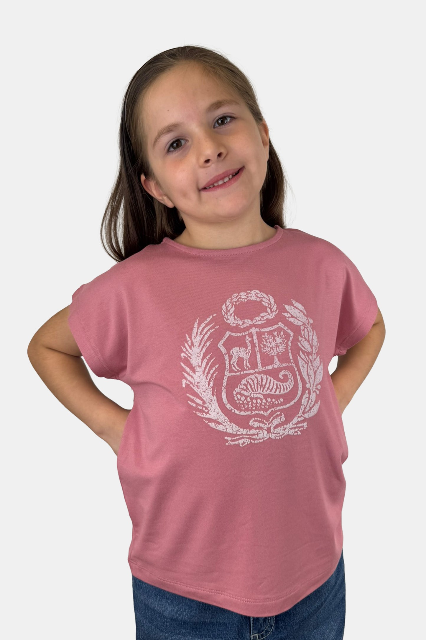 Crop Kids Escudo Blanco