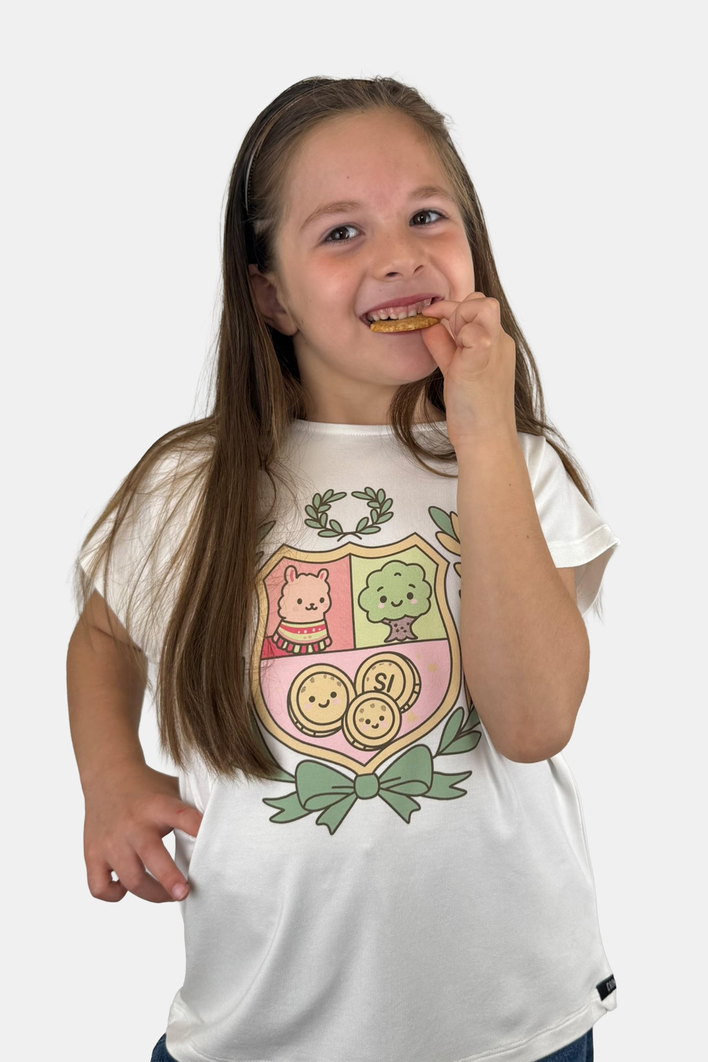 Crop Kids Escudito Pinky