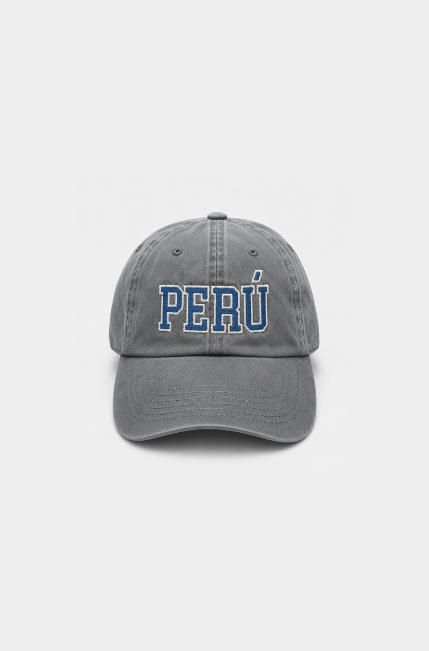 Gorro Perú acero hueso