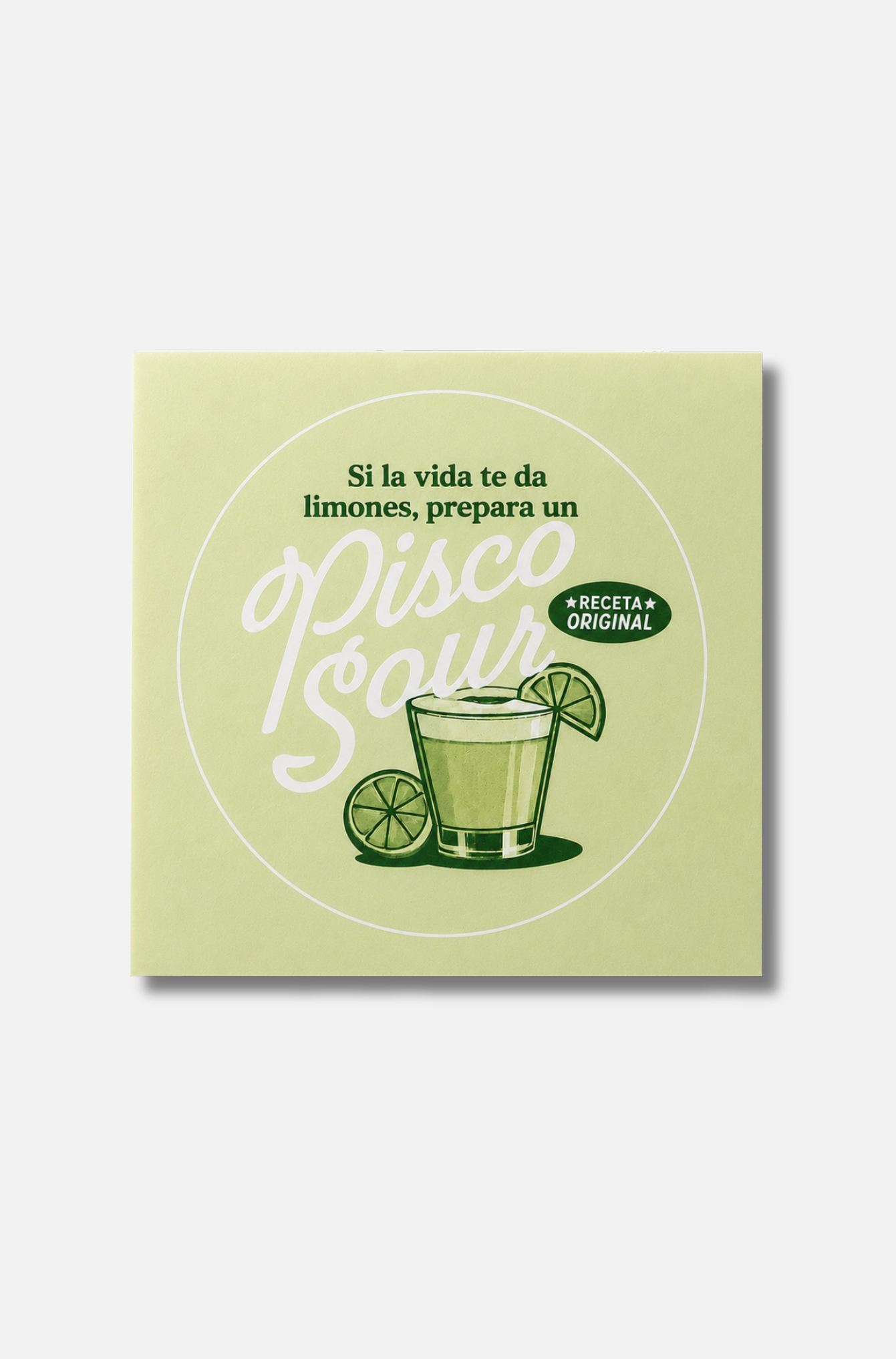 Sticker grande Pisco Sour Masashi